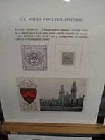 All Souls College stamp design